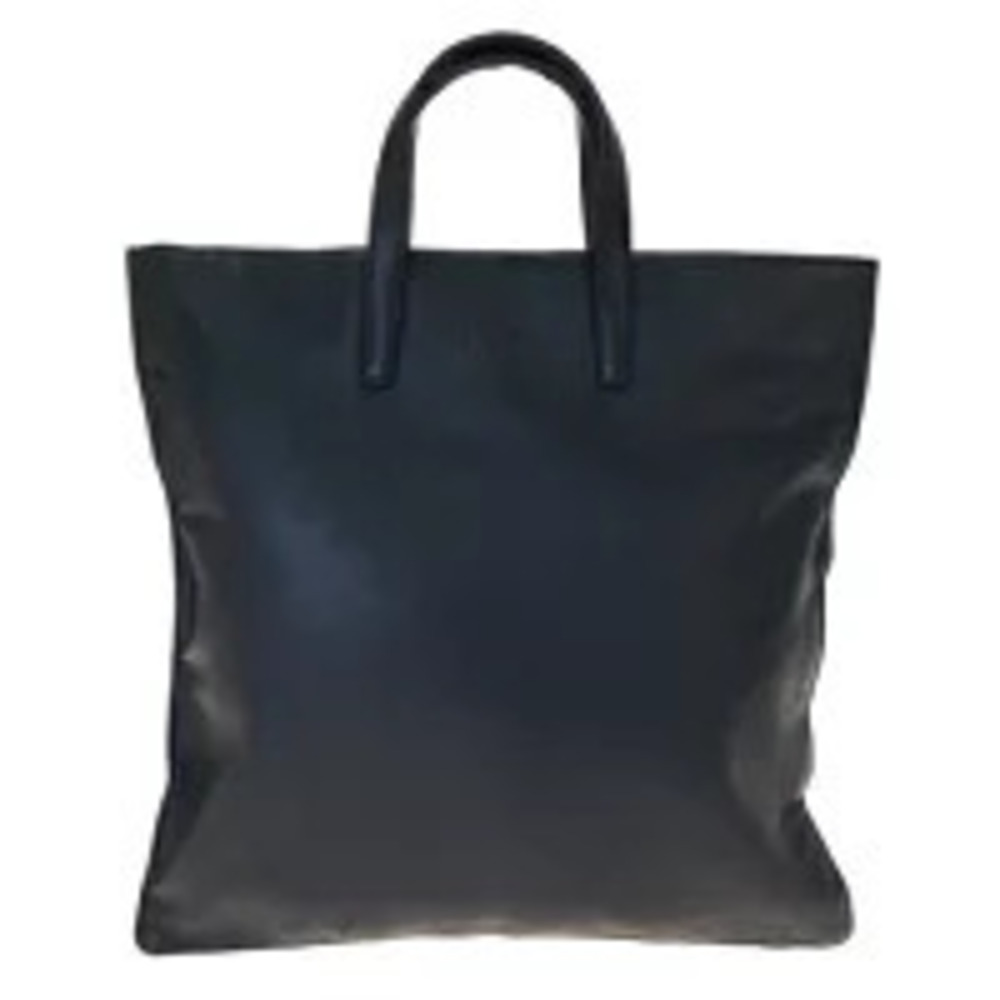 Loewe Anagram handbag leather tote two top handles Black